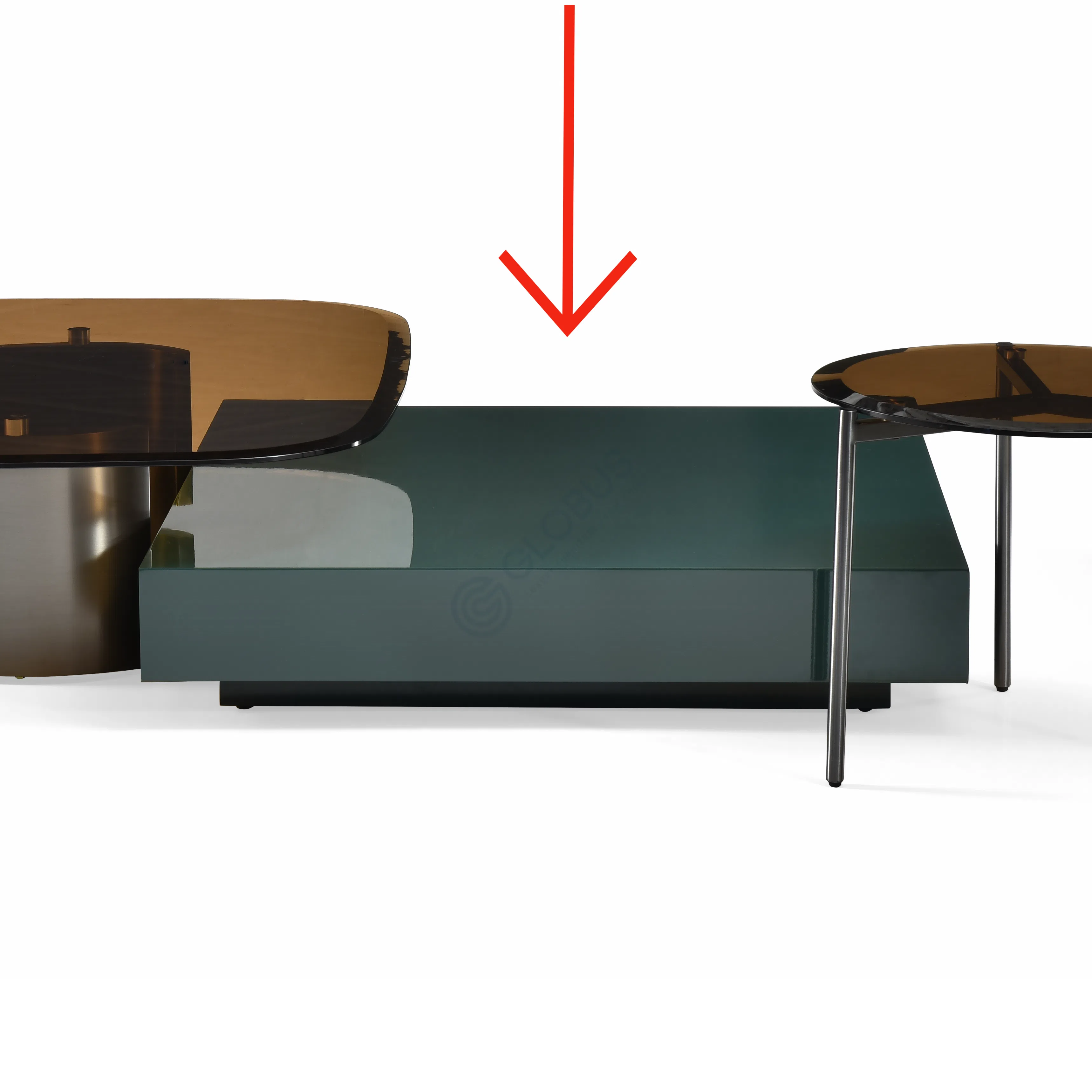 Coffee table MINOTTI Solid