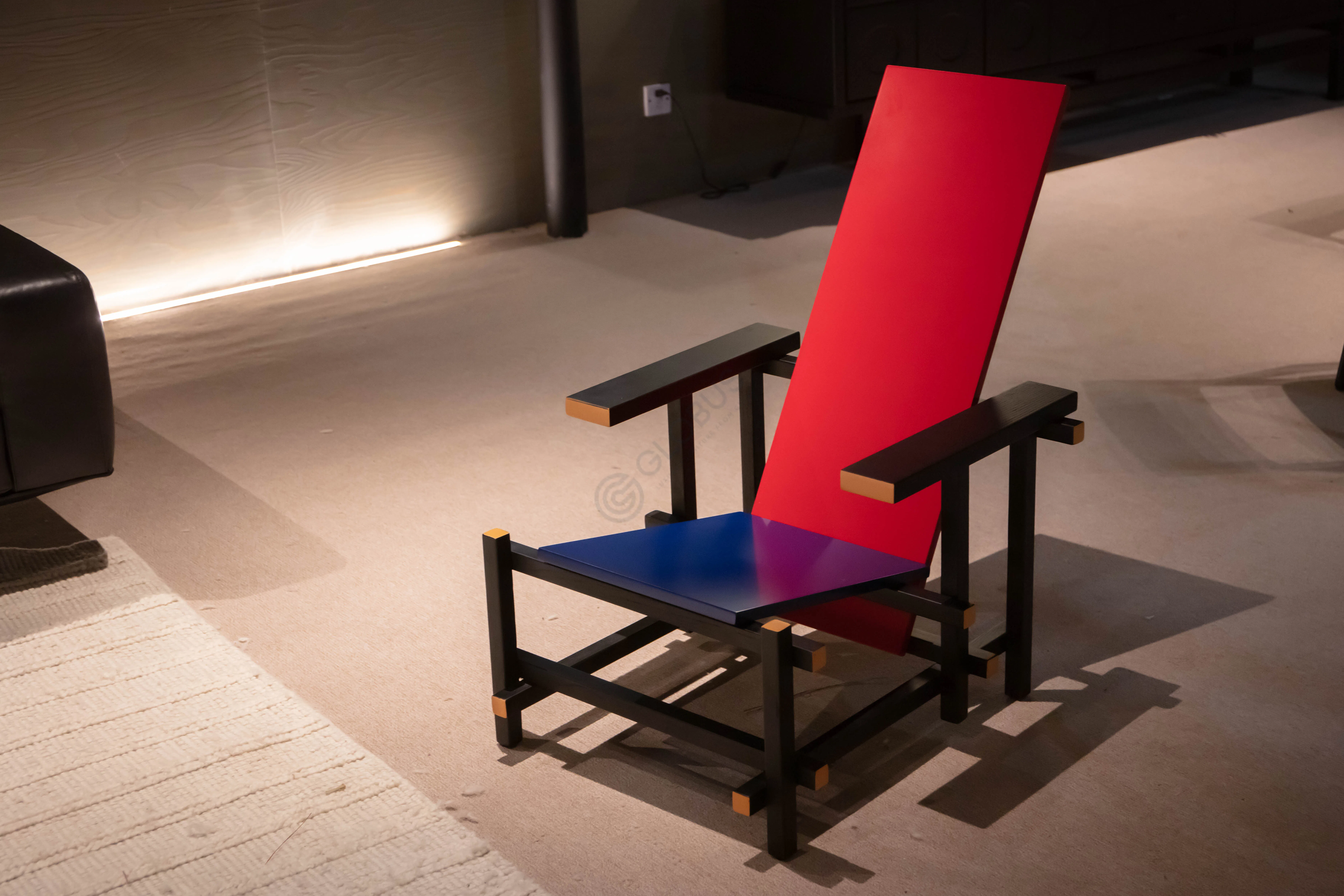 Armchair CASSINA Red and Blue