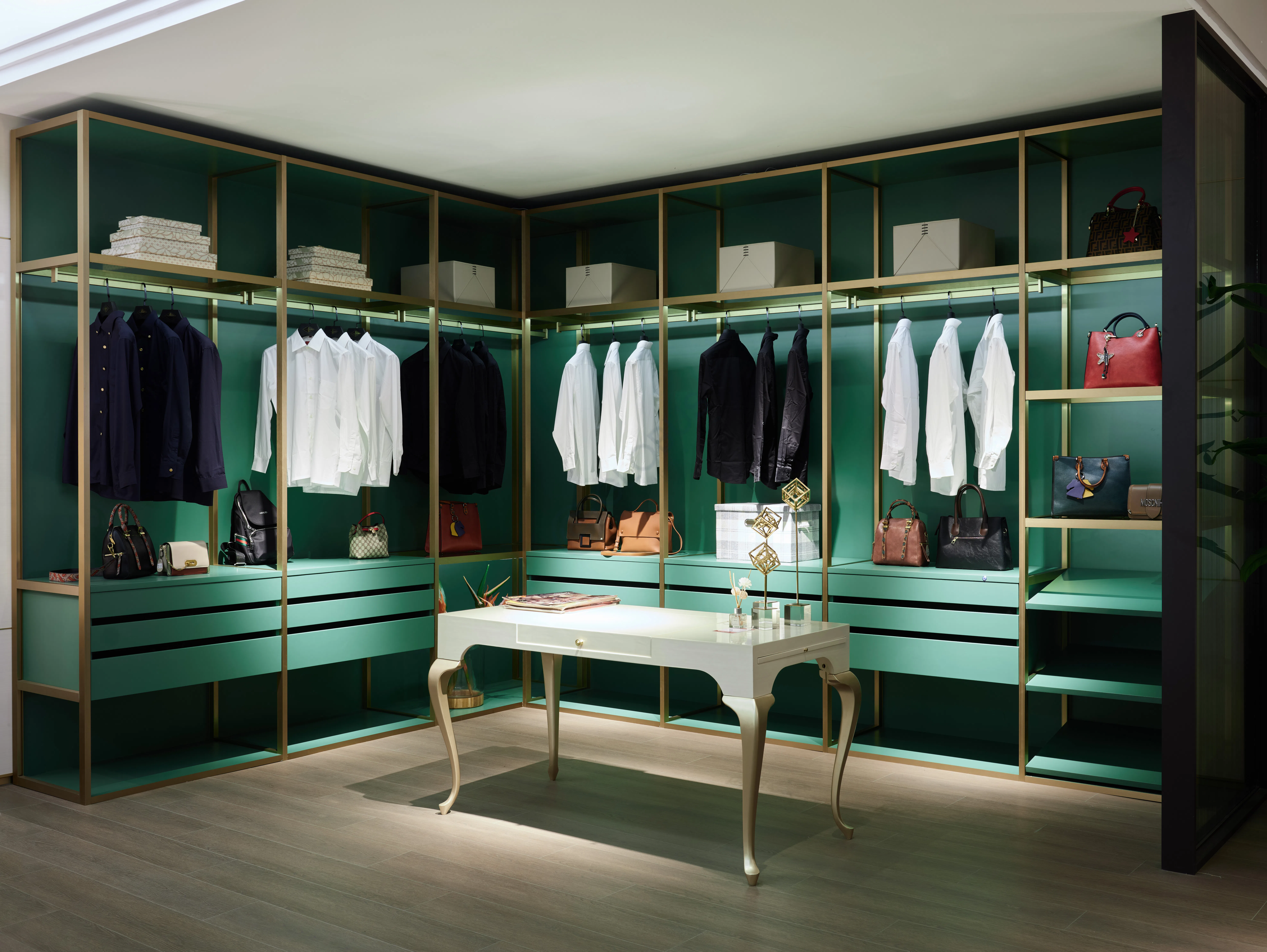 Desk CARACOLE French Lines