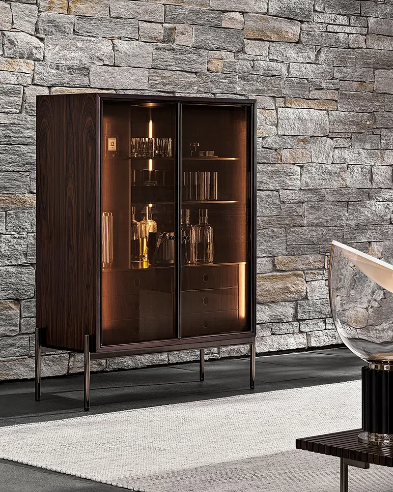 Wine cabinet MINOTTI Superquadra
