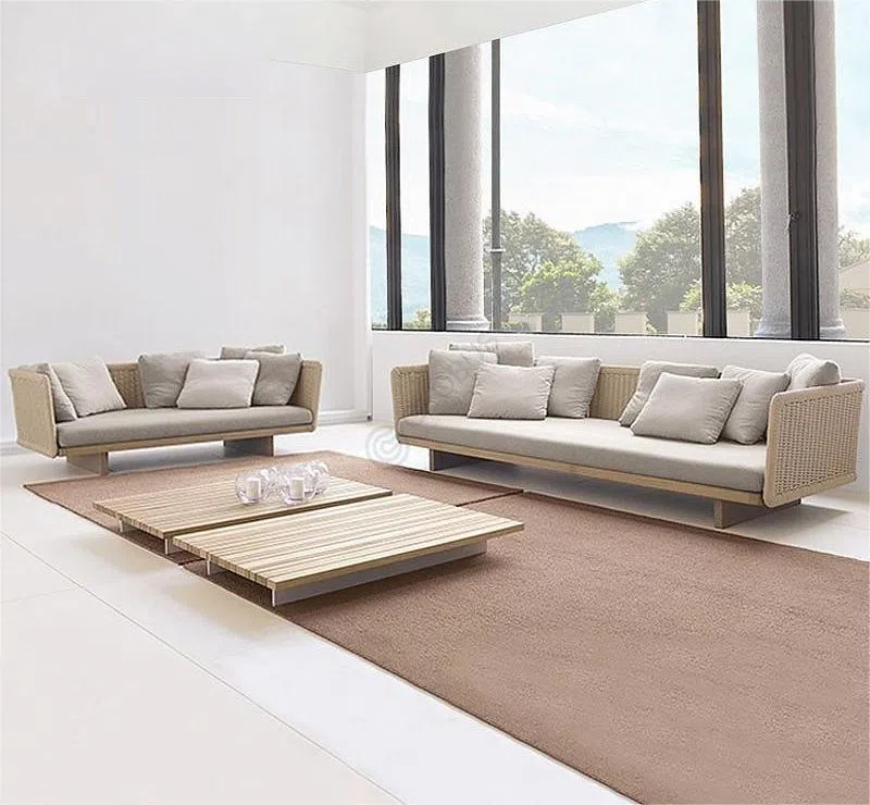 Outdoor sofa PAOLA LENTI Sabi