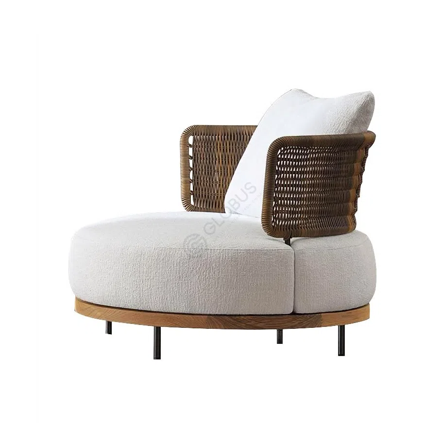 Outdoor armchair MINOTTI Quadrado