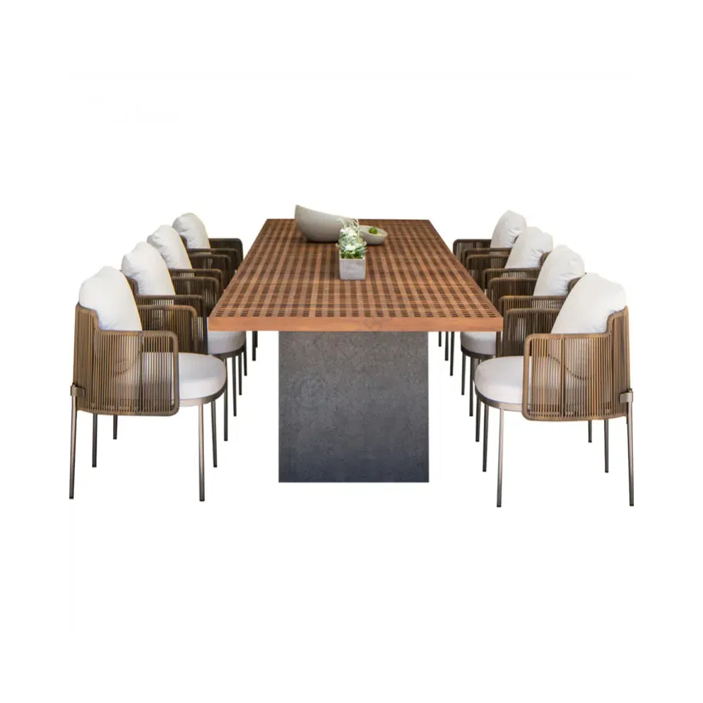Outdoor dining table MINOTTI Quadrado