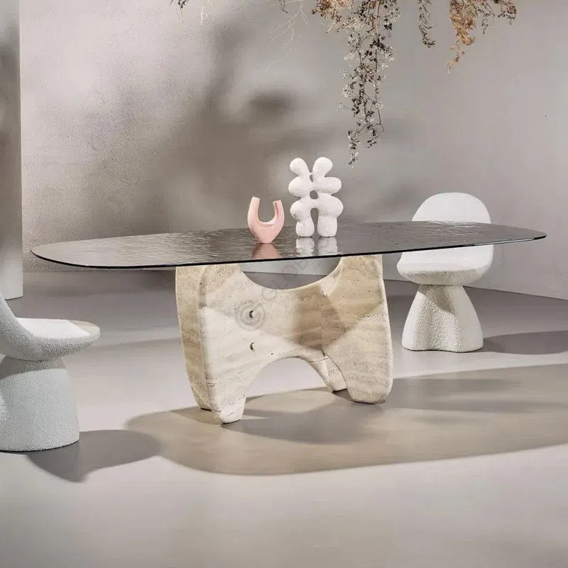 Dining table NATURE DESIGN Tribe Stone
