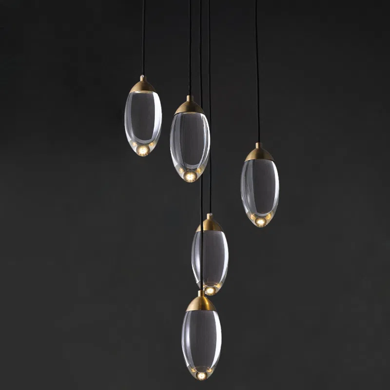 Chandelier OCHRE Celestial Pebble Round