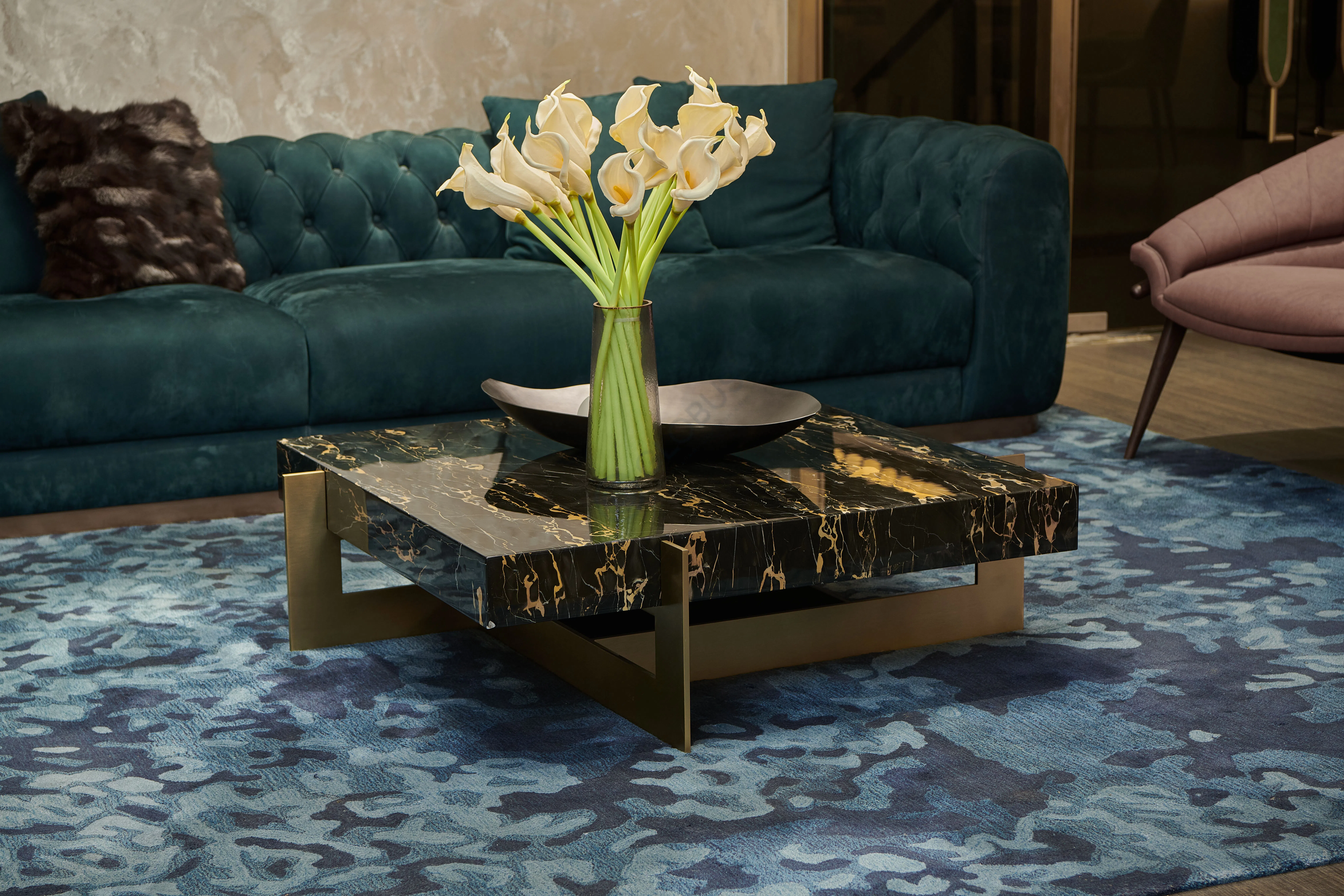 Coffee table GRZEGORZ MAJKA Golden Rock II