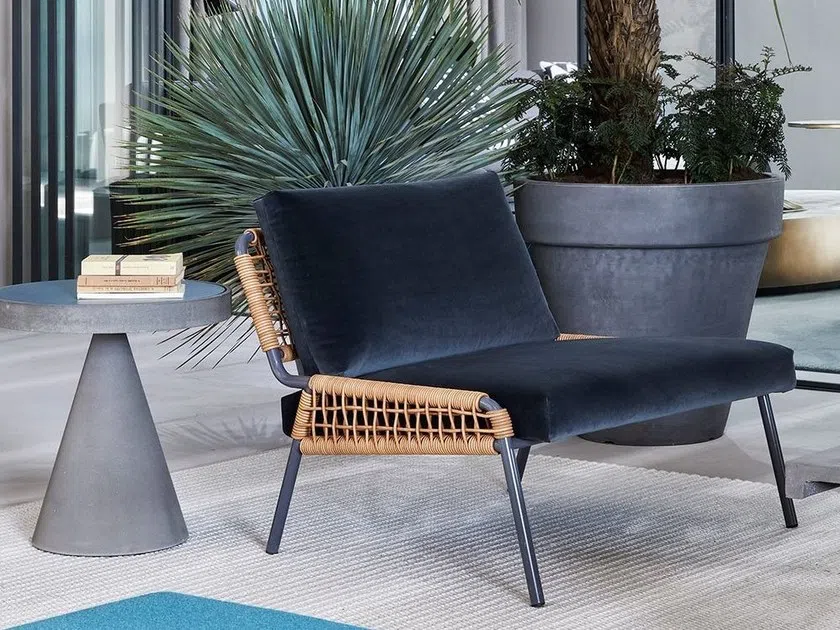 Outdoor armchair MERIDIANI Zoe