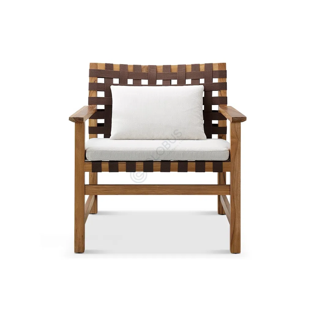 Outdoor armchair TRIBU Vis A Vis