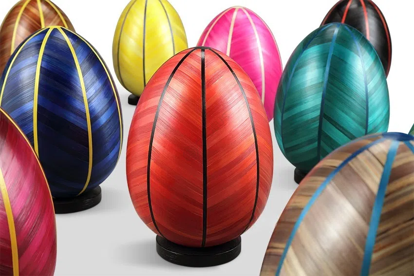 Figurine LISON DE CAUNES Les Oeufs