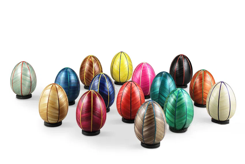 Figurine LISON DE CAUNES Les Oeufs