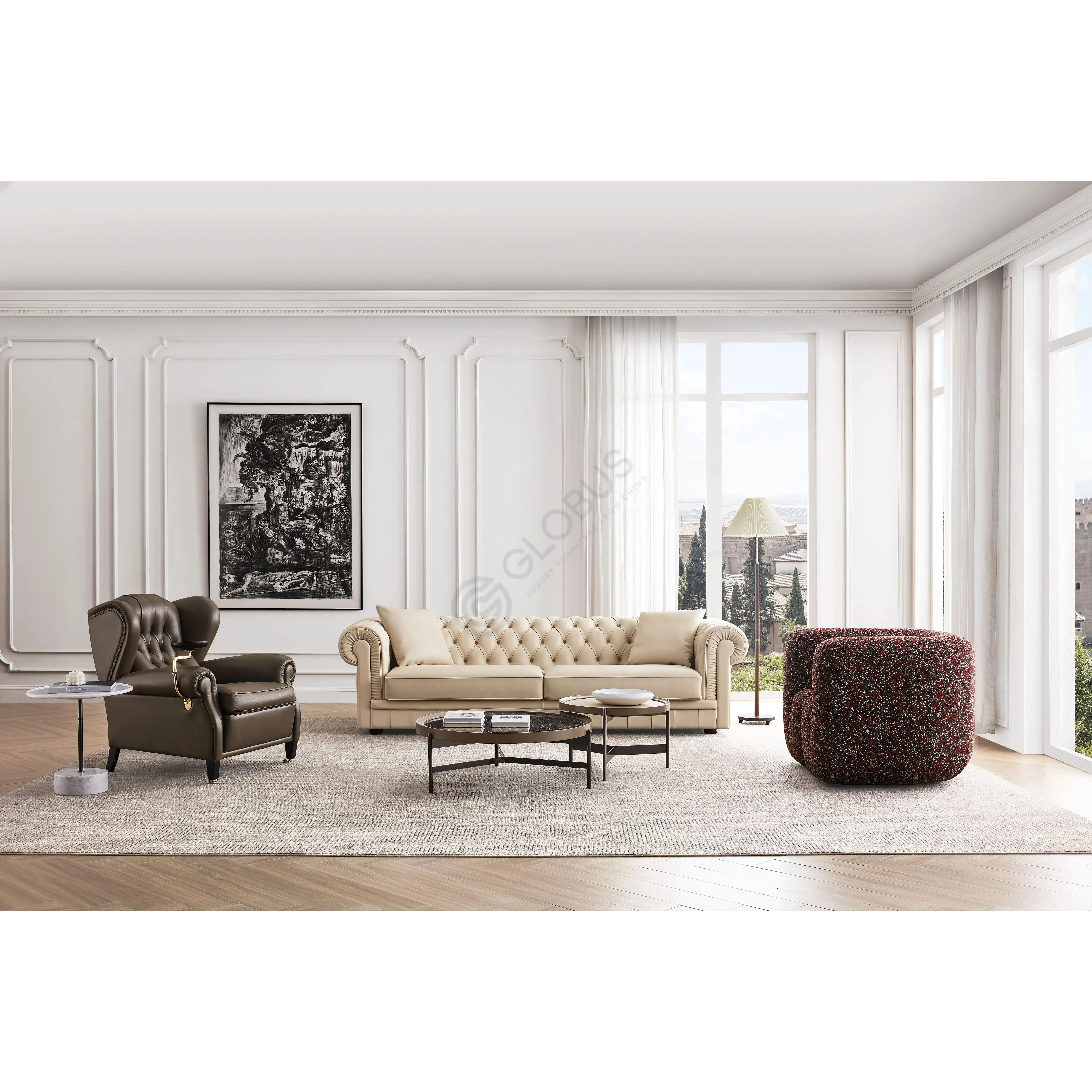 Sofa POLTRONA FRAU Chester One