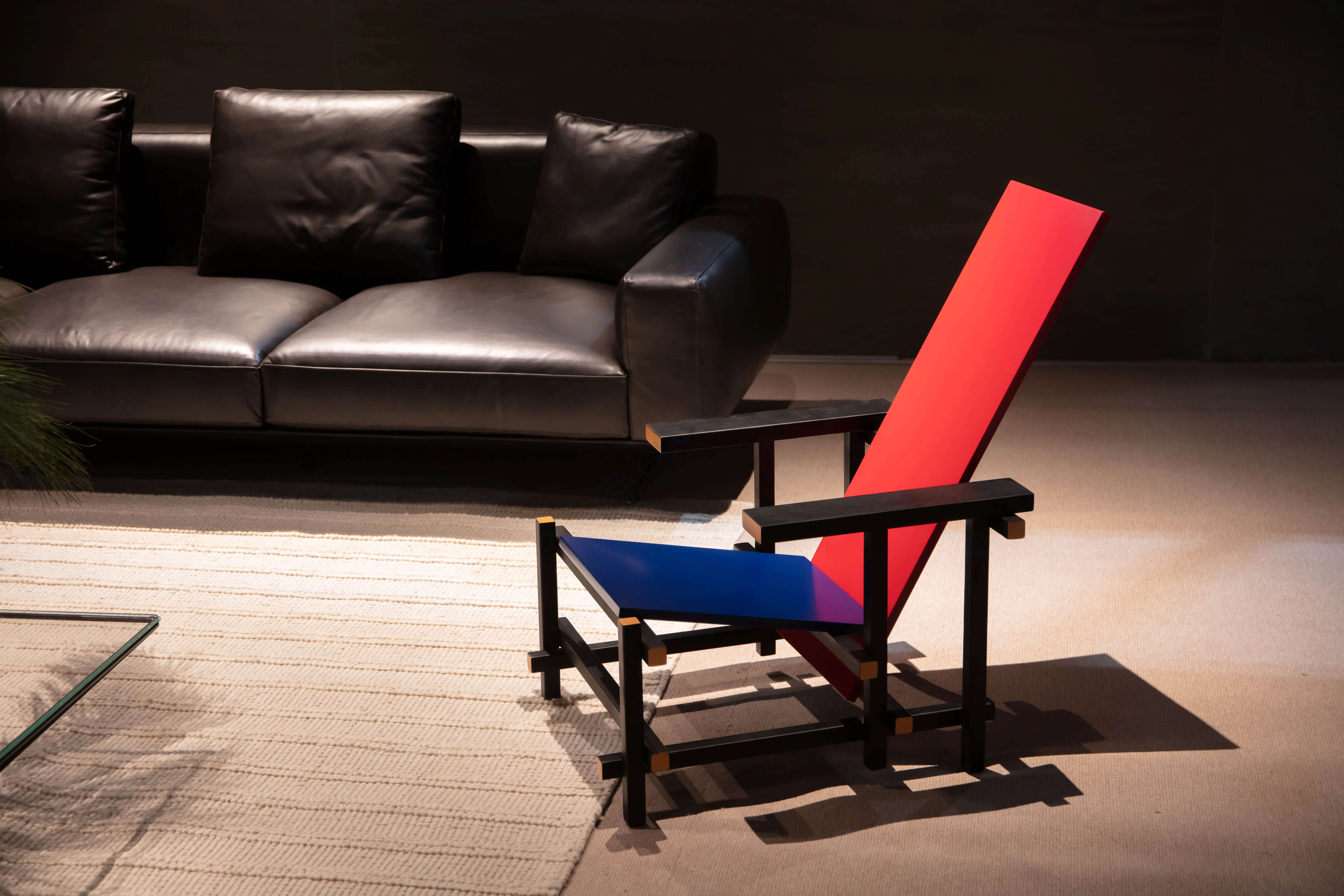 Armchair CASSINA Red and Blue