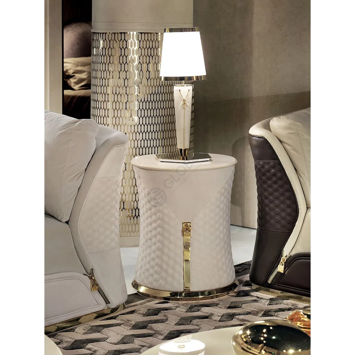 Угловой столик TURRI Vogue