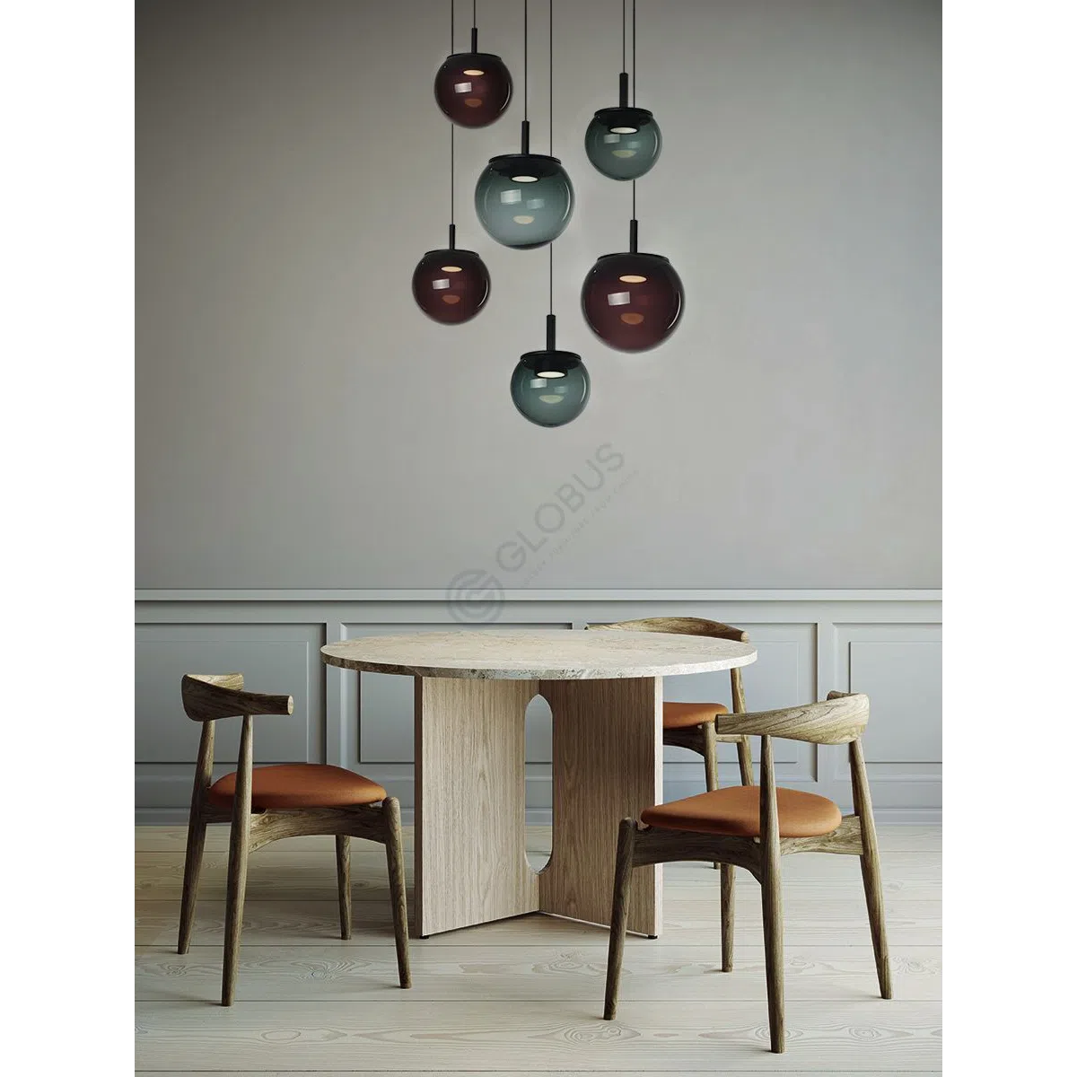 Pendant light BROKIS Orbis