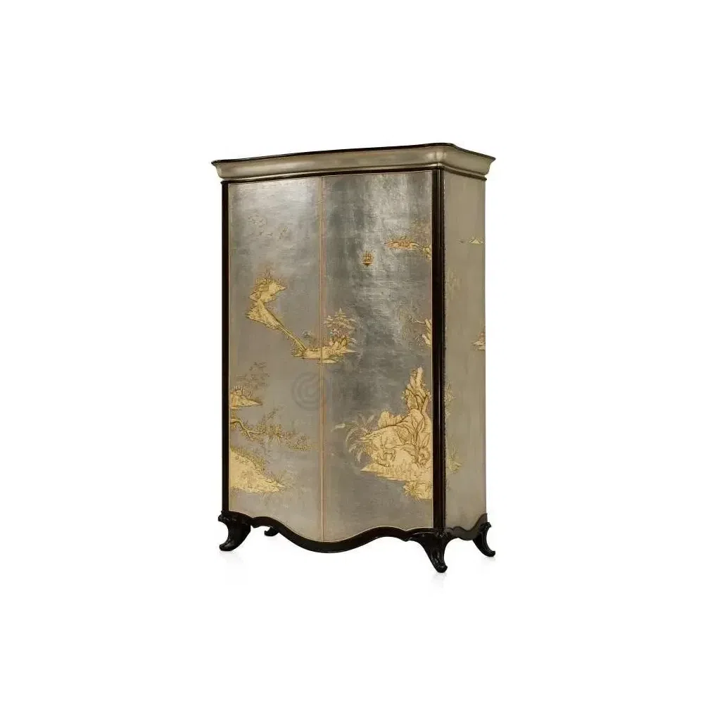 Wardrobe THEODORE ALEXANDER Argento Armoire