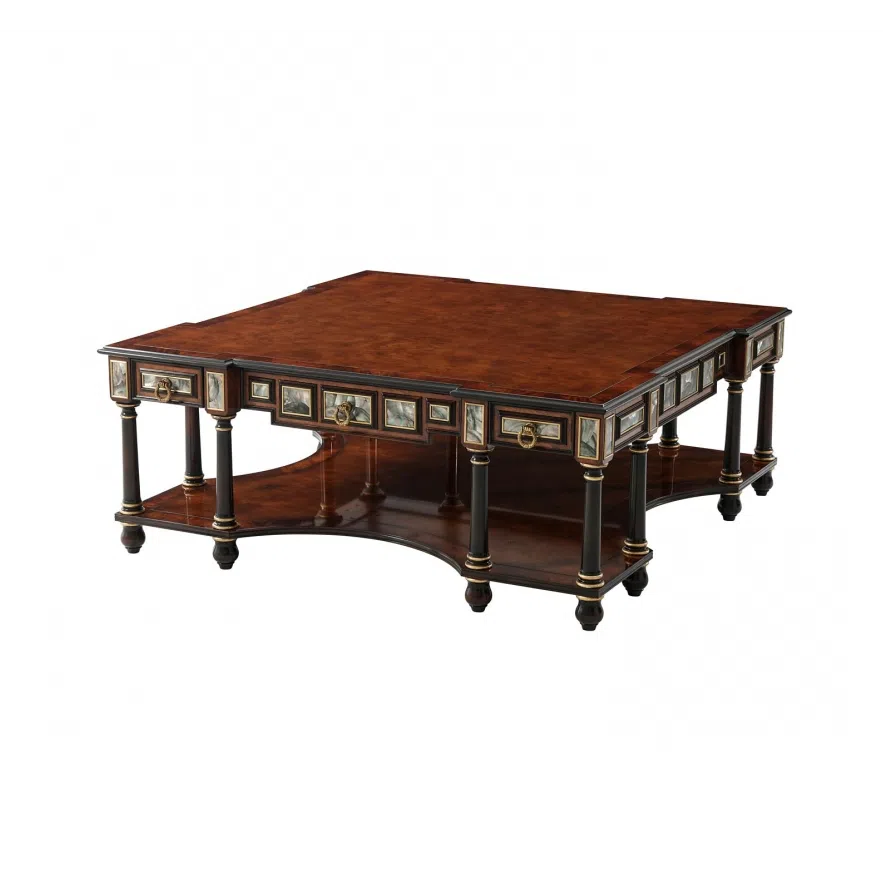 Coffee table THEODORE ALEXANDER Turquoise Encounter