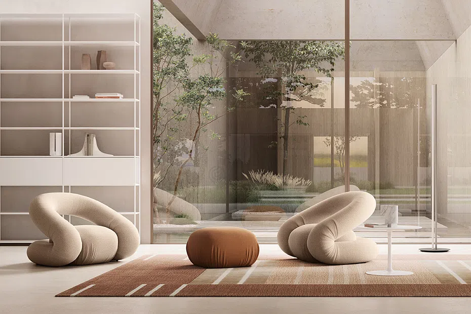 Armchair MDF ITALIA Peggy