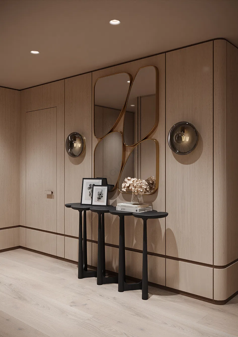 Console IVAN BASOV Water Lilies