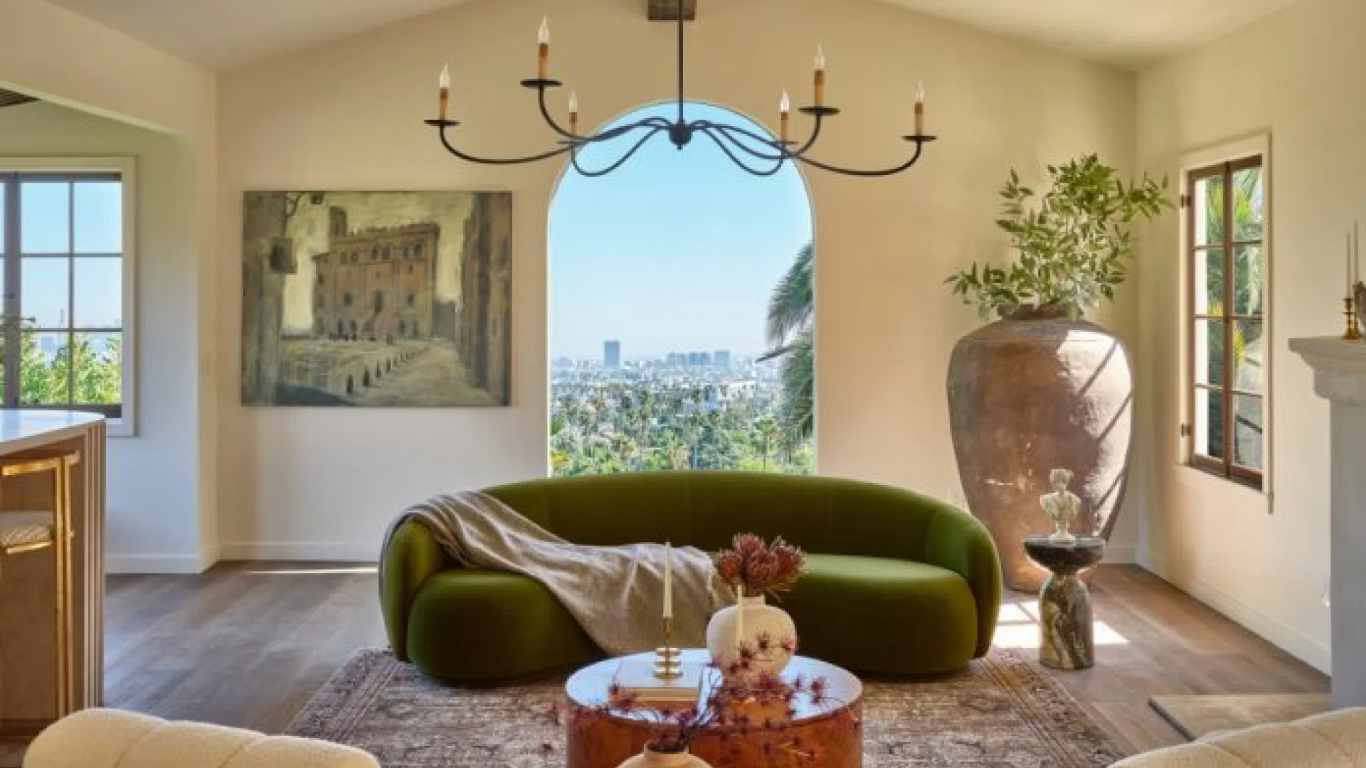 Sabrina Carpenter's primary living room Sabrina Carpenter's primary living room
