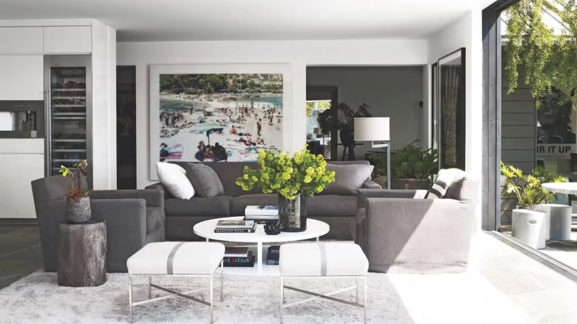 The First Living Room Courteney Cox's First Living Room