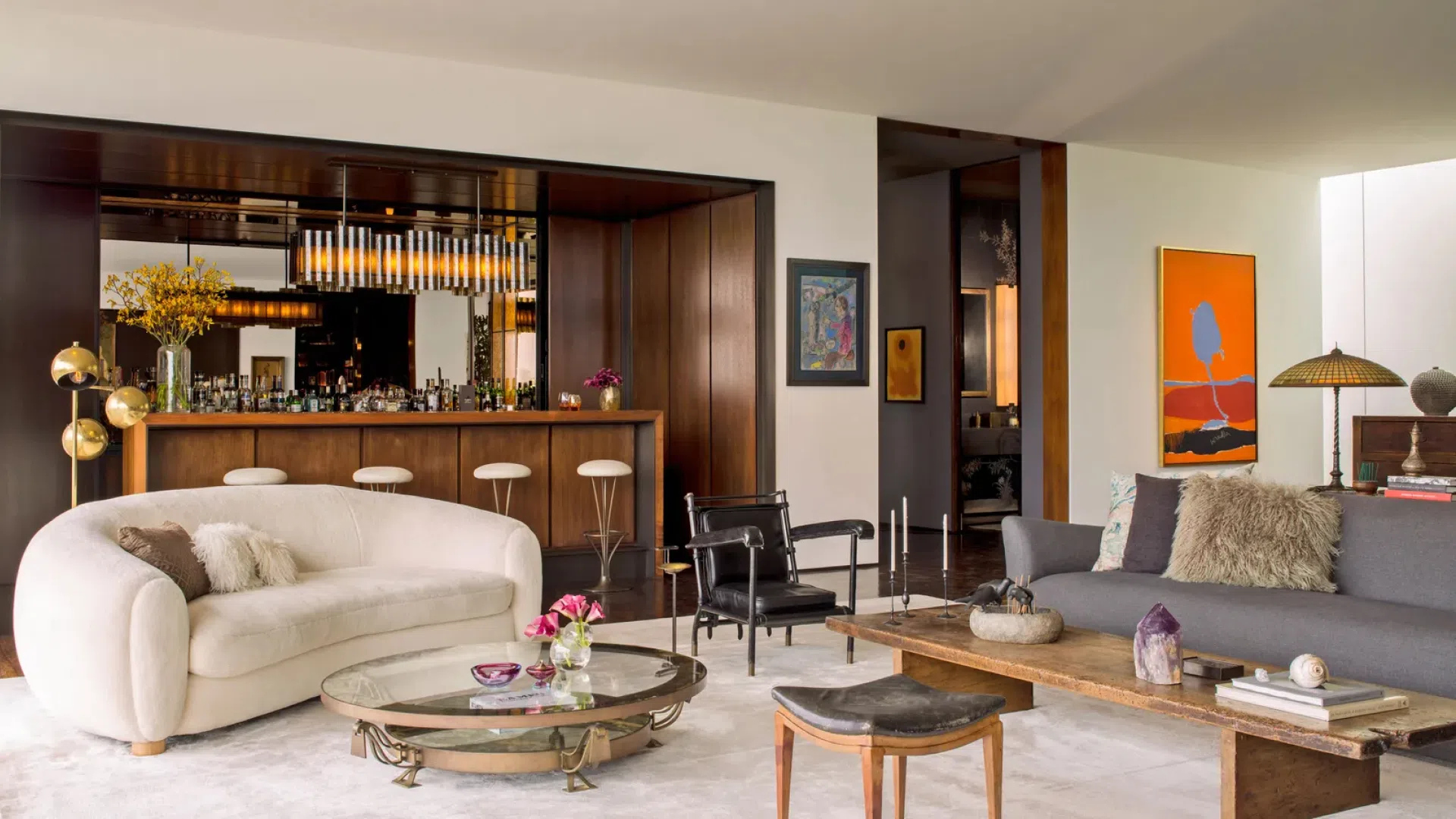 Jennifer Aniston's living room Jennifer Aniston's living room