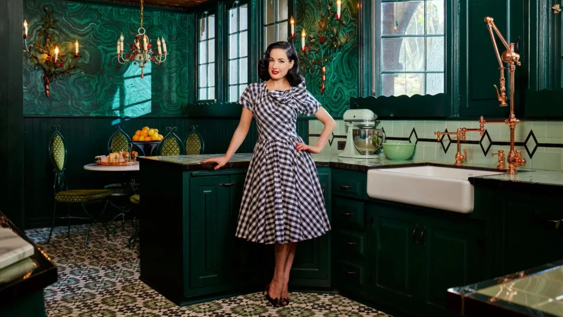 Dita Von Teese's Kitchen Dita Von Teese's Kitchen