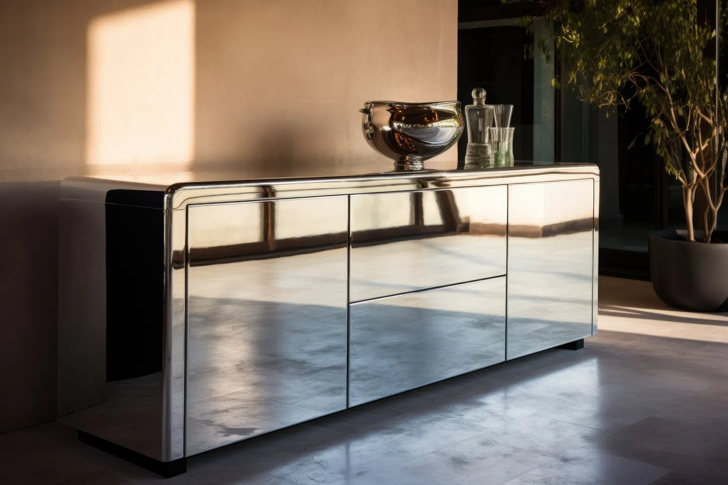 Chromed decor: shine and style in modern interior design | Globus ...