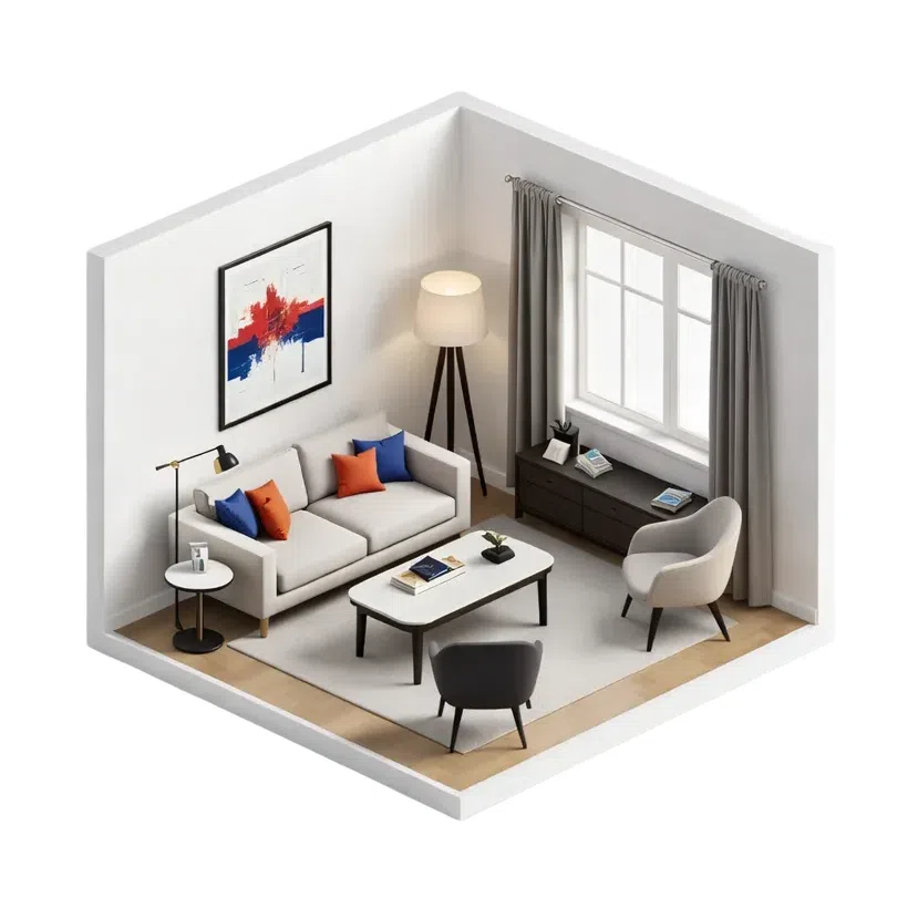 Furniture & material selection