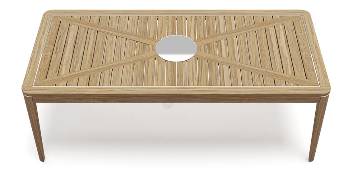 Outdoor dining table ATMOSPHERA Legend