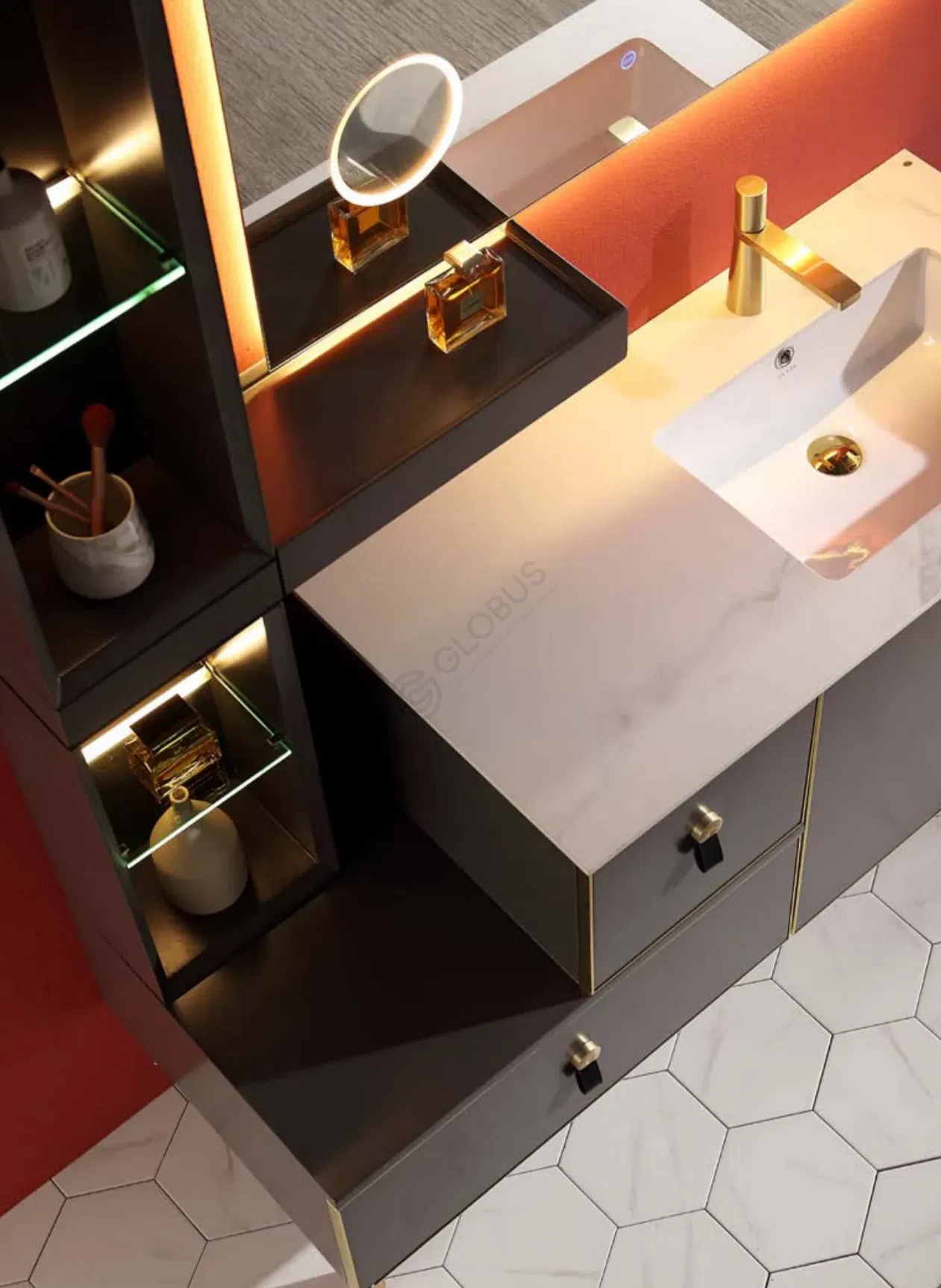 Bathroom cabinet Oblata