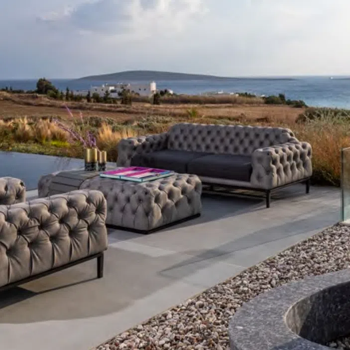 Outdoor armchair Keysa