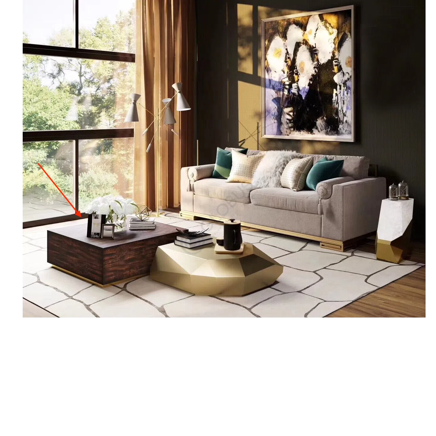 Coffee table Risina