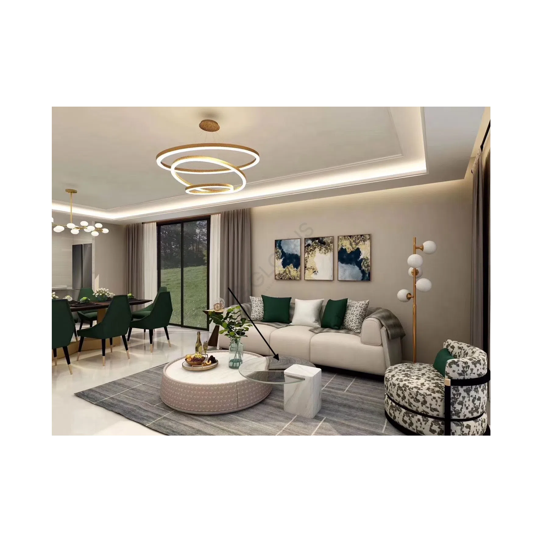 Coffee table Ostiorum