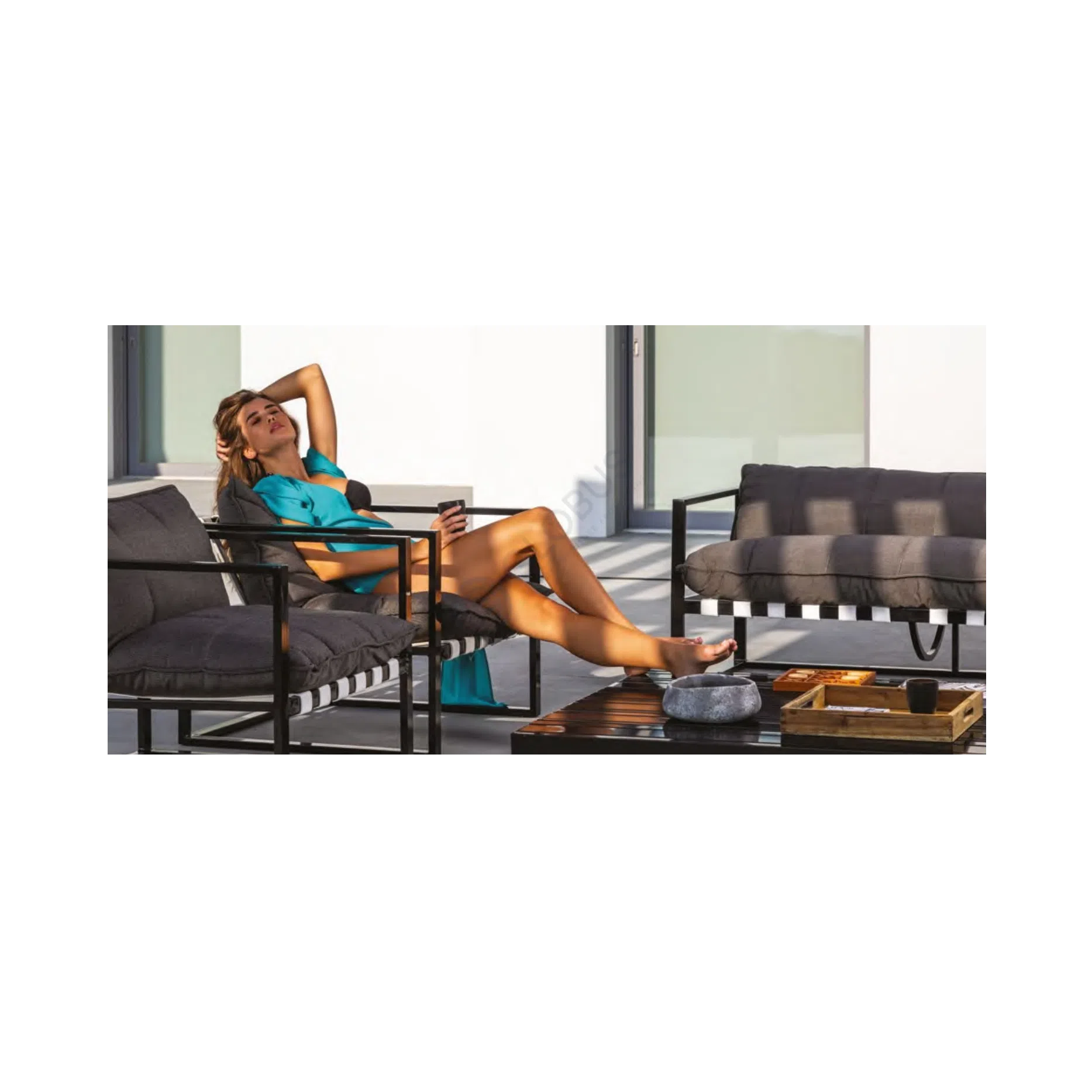 Outdoor sofa Thibault