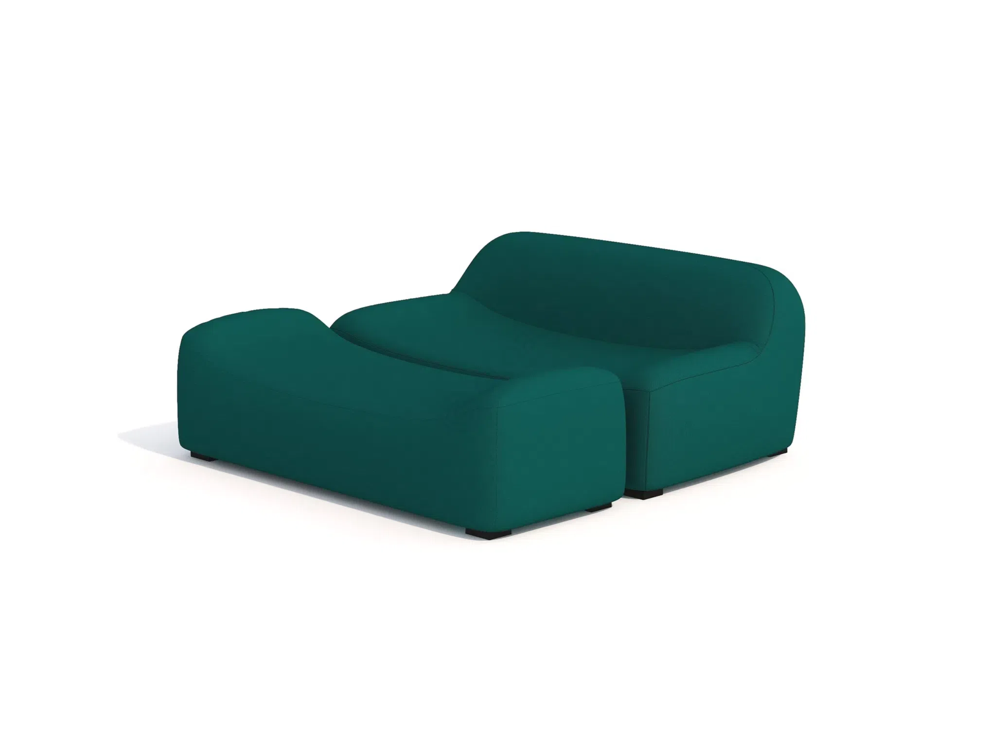 Outdoor pouf Tacla