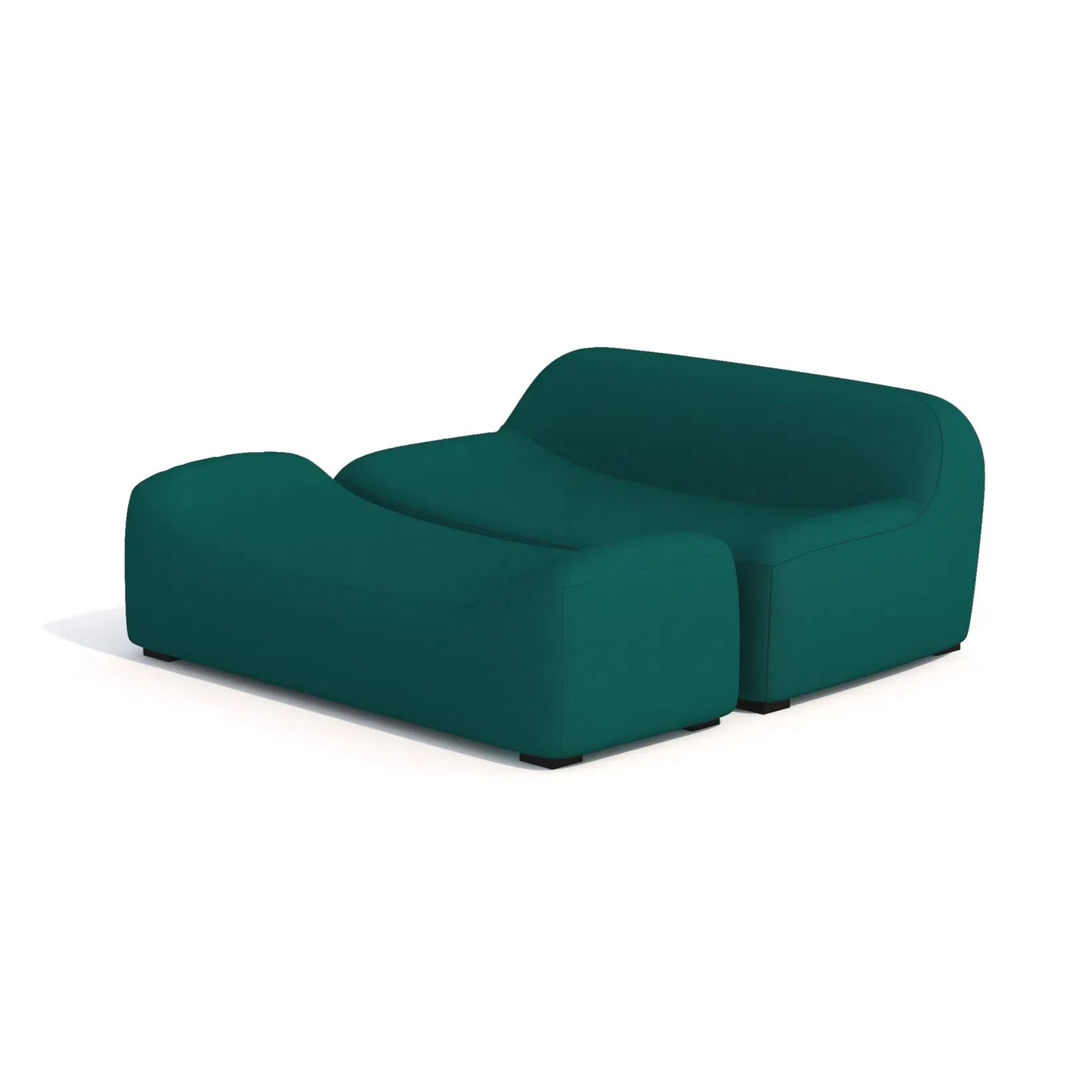 Outdoor pouf Tacla