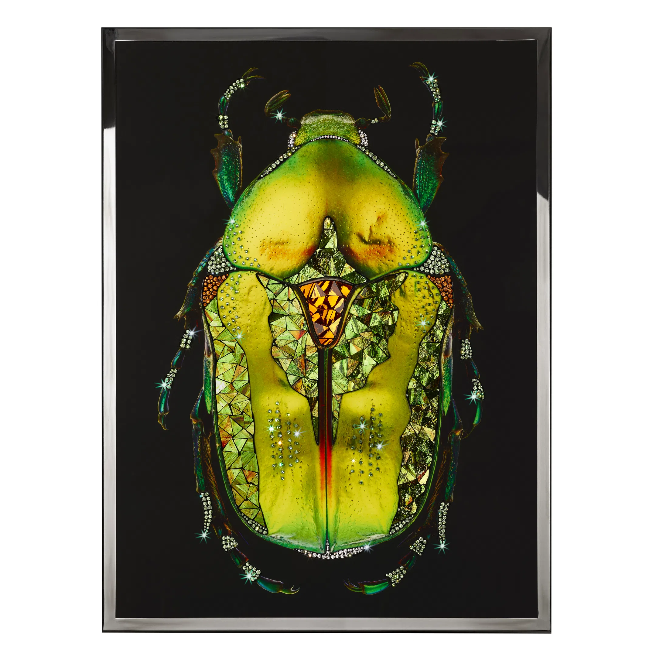 Painting VISIONNAIRE COLEOTTERO VERDE