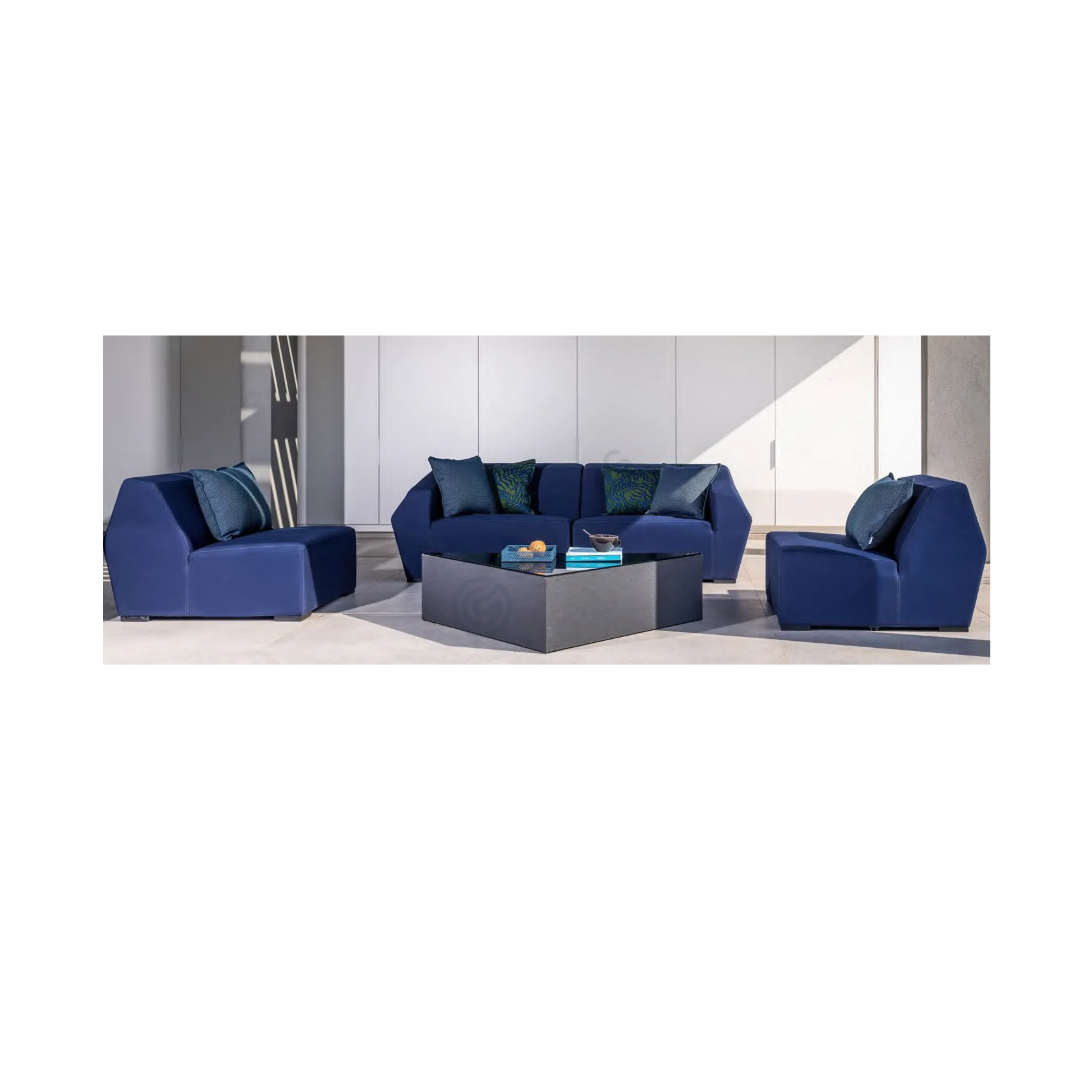 Outdoor armchair Occello