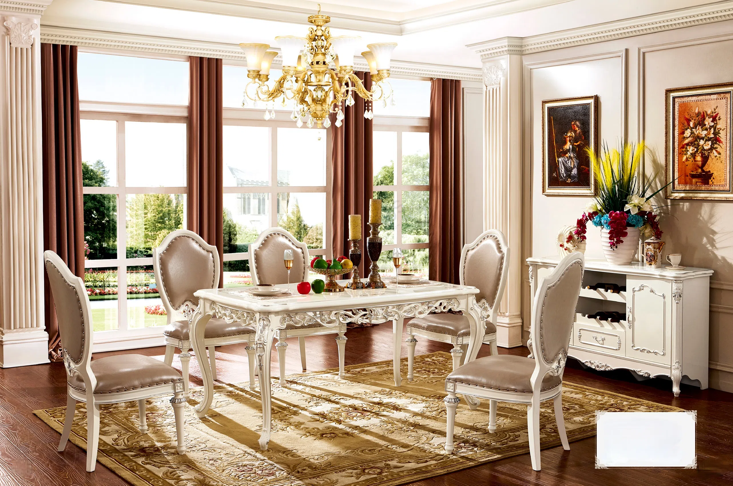 Dining room Pearl white