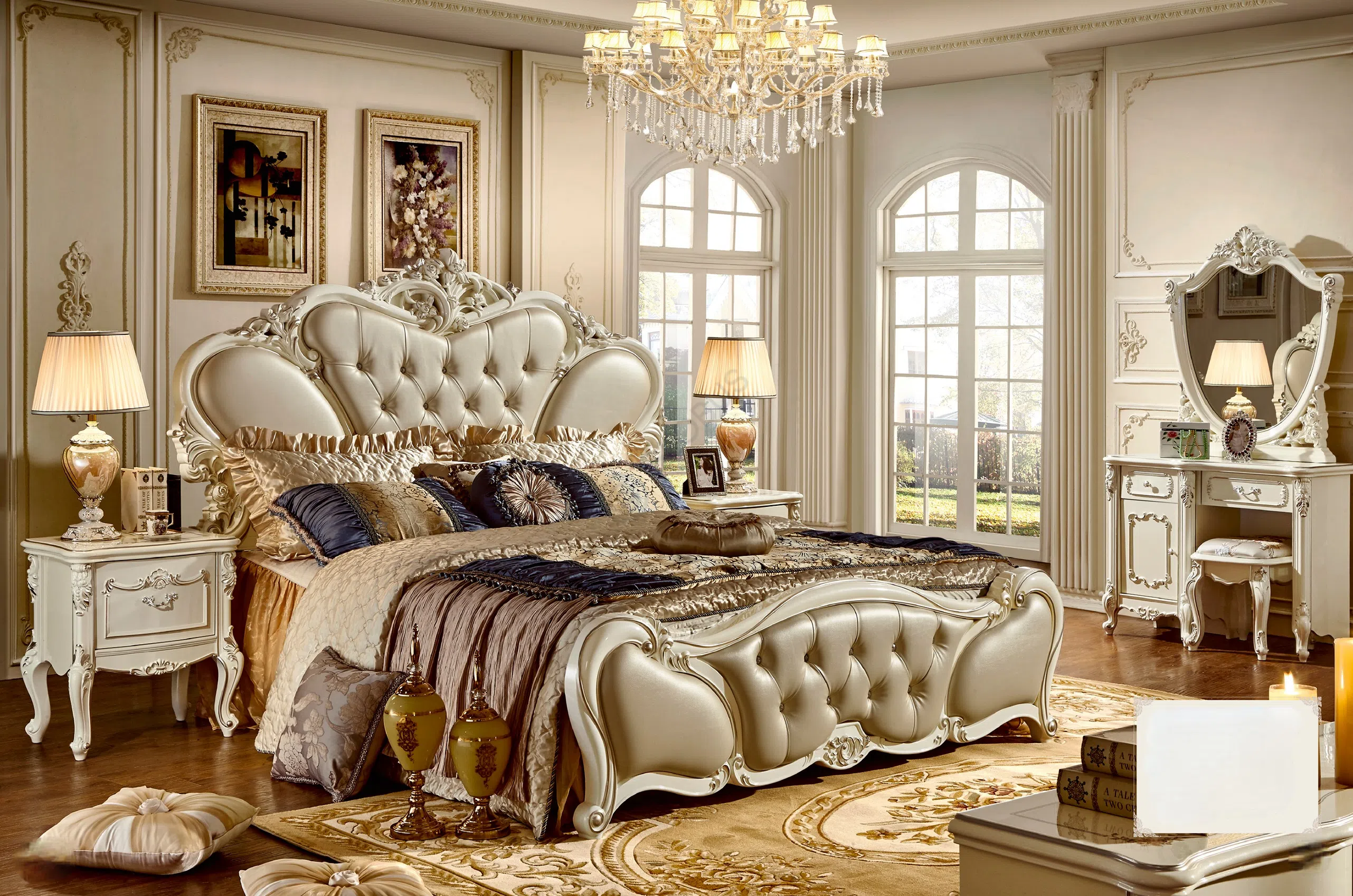 Bedroom Pearl white