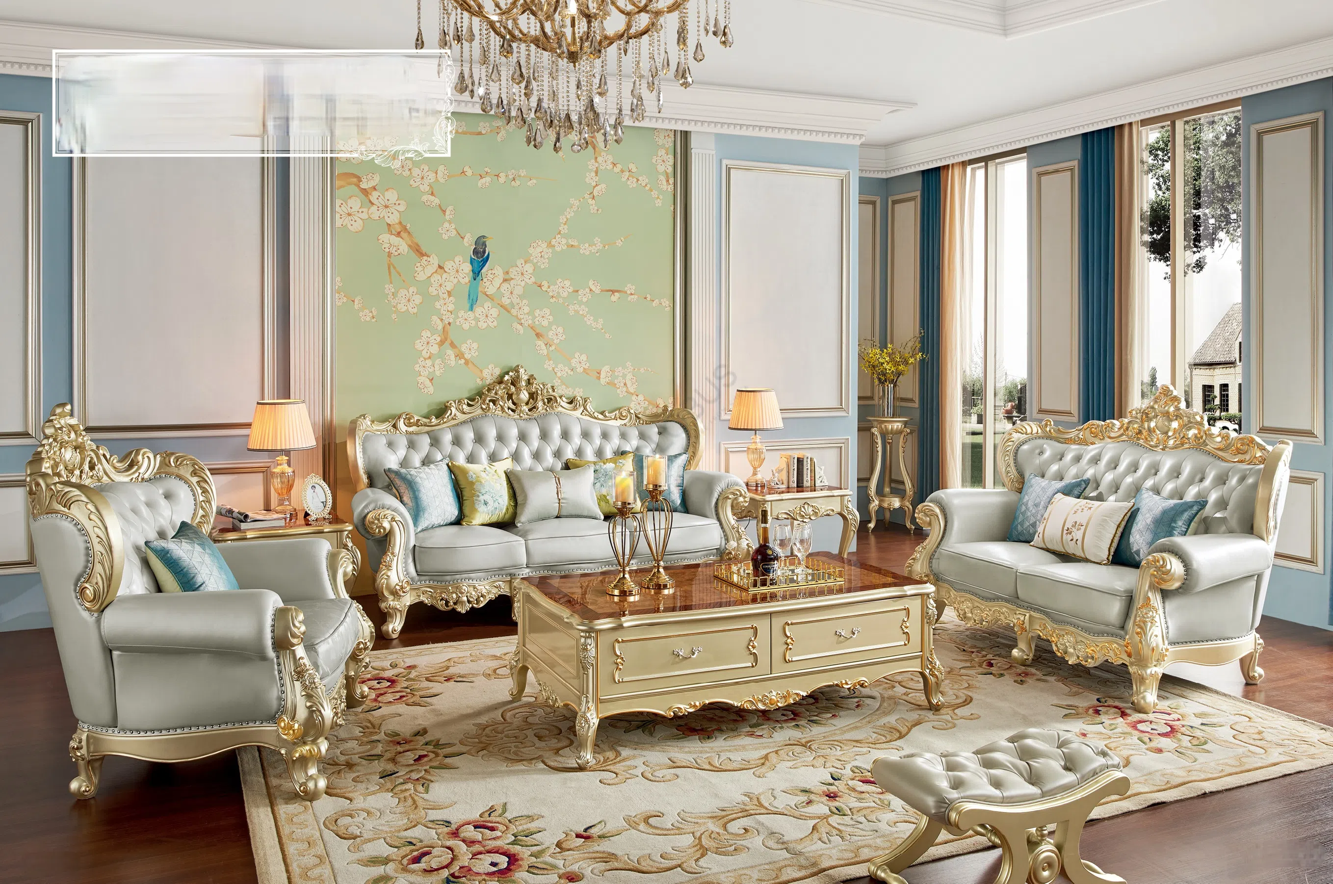 Living room Noble champagne