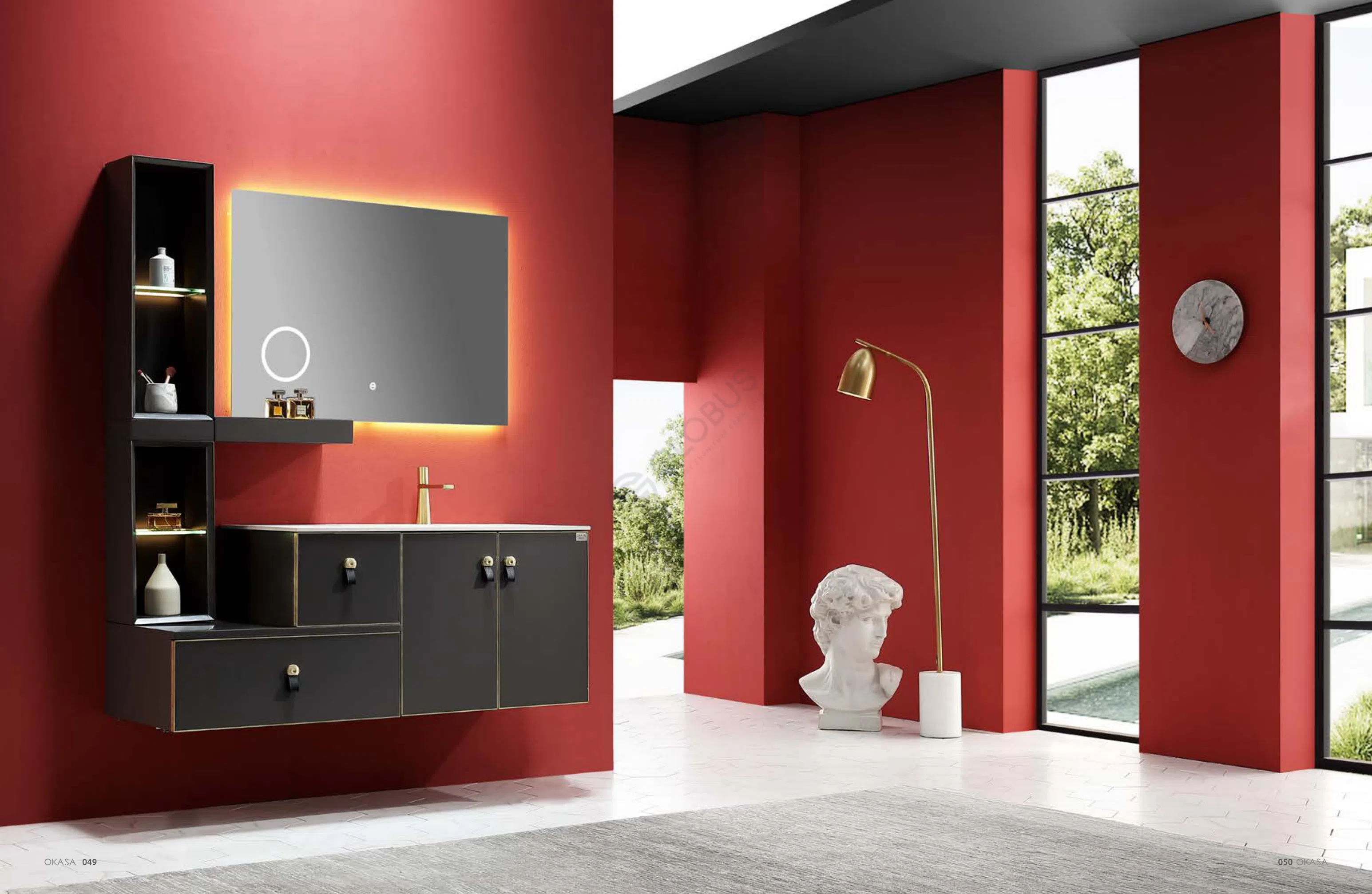 Bathroom cabinet Oblata