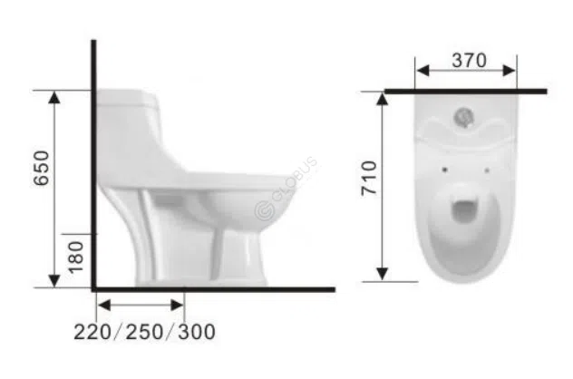 Toilet Citrinum