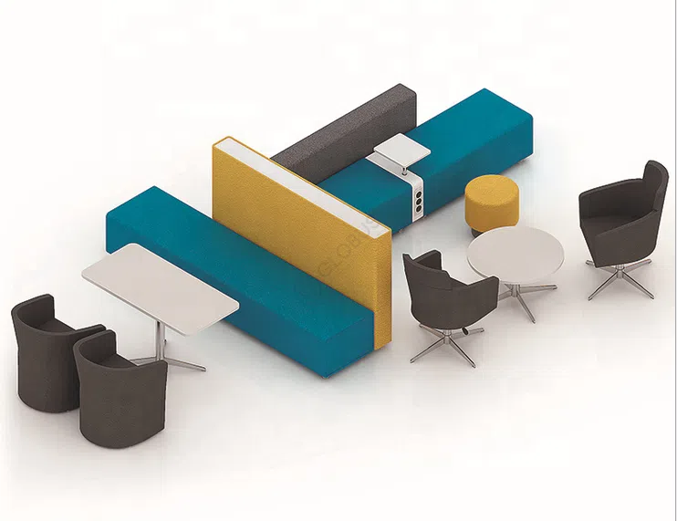 Sectional office sofa Jolynn