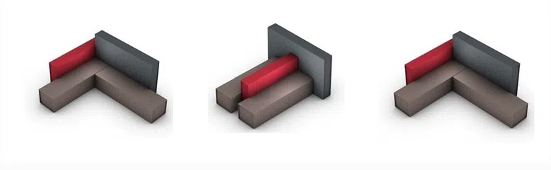 Sectional office sofa Jolynn