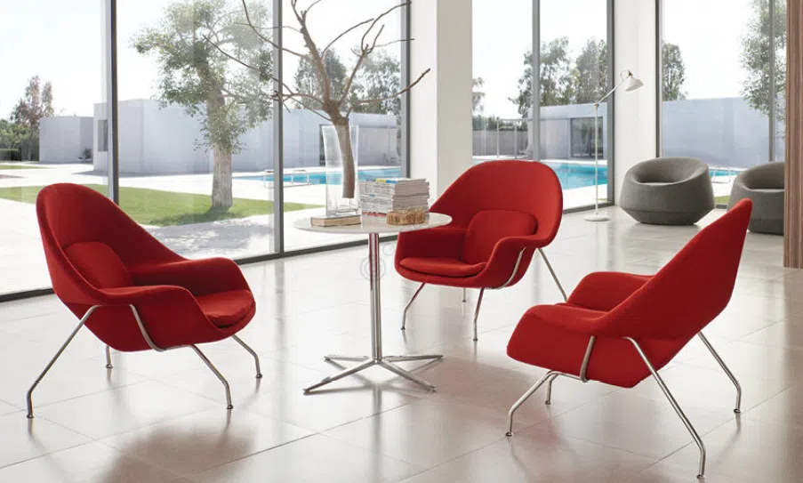 Office armchair KNOLL Womb