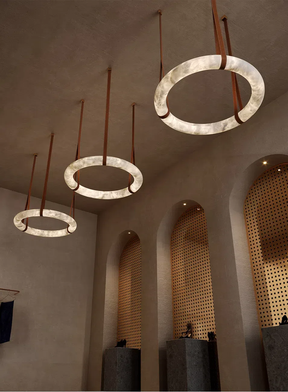 Pendant light ATELIER ALAIN ELLOUZ Oslo L3P